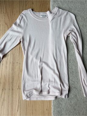 Women’s Lightweight Crewneck Sweater - Pale Pink